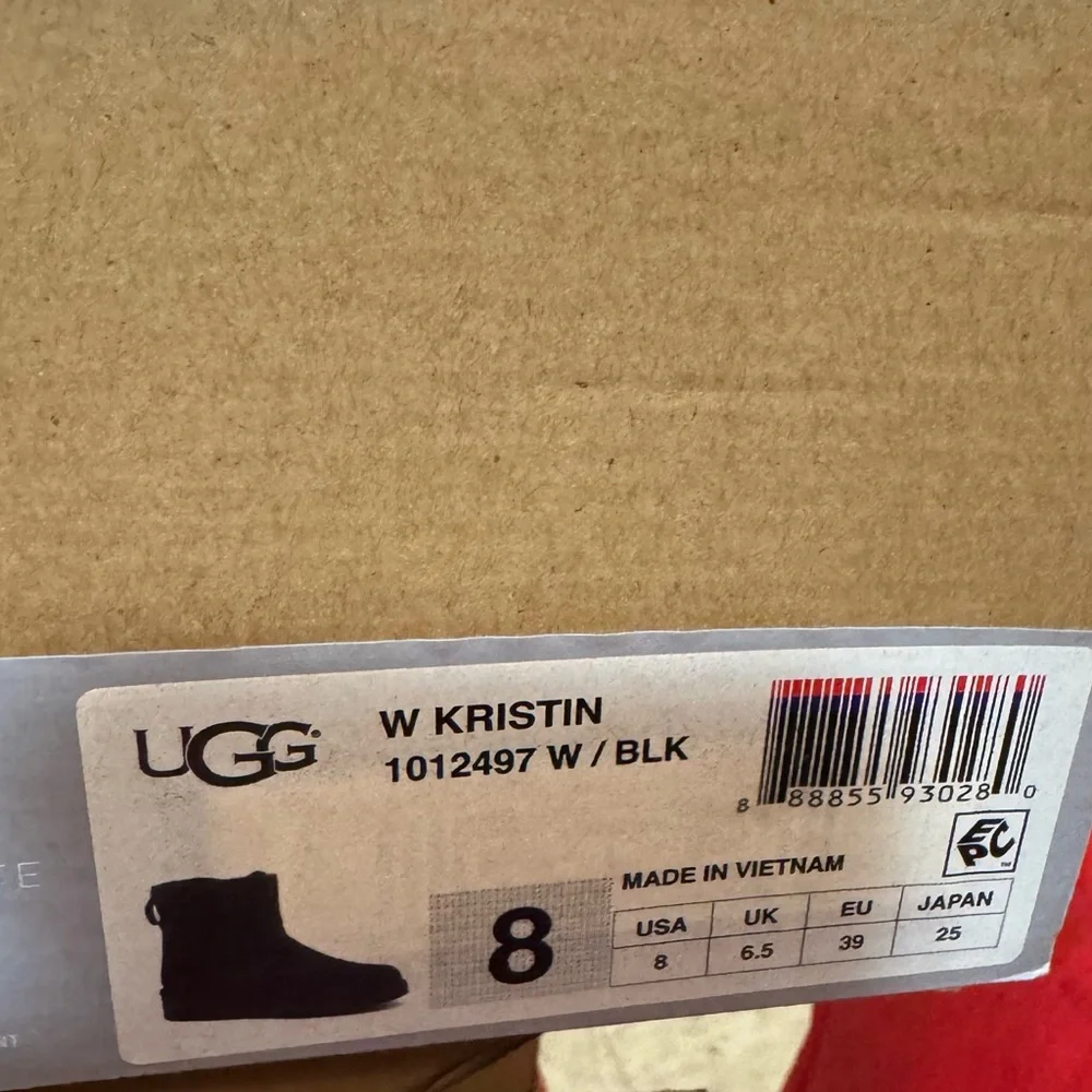 UGG Black Suede Boots - Picture 4 of 7